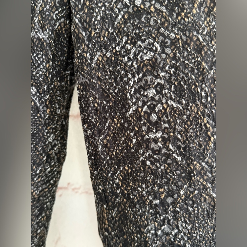 ELLIOTT LAUREN Snakeskin Print Pull On Skinny Legging Size 4 Pant 29 inch waist - Picture 8 of 13